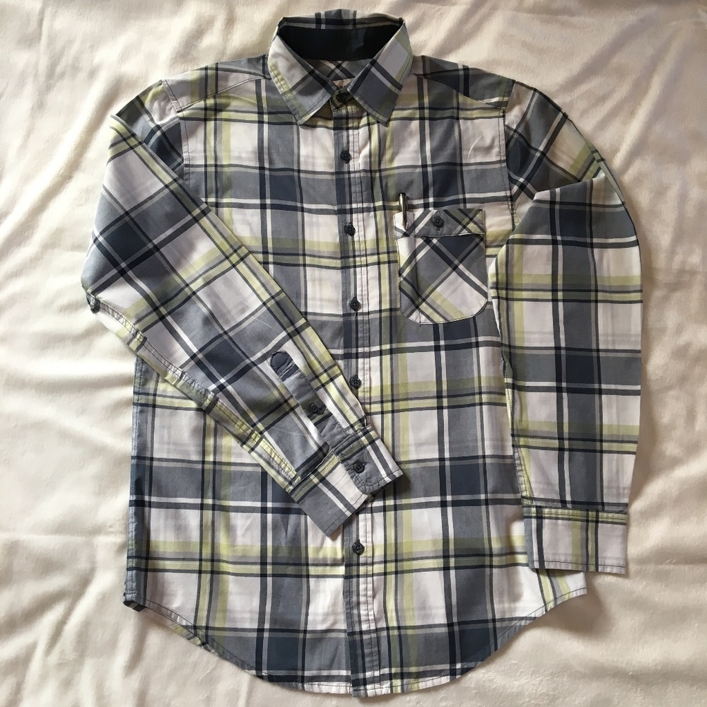 Mossimo Long Sleeve Button Down Flannel Shirt